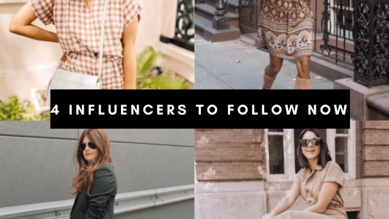 4 Influencers I Love Following